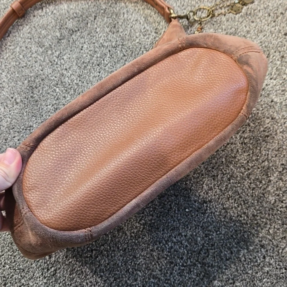 The Sak Women Suede Shoulder Hobo Boho Bag Purse